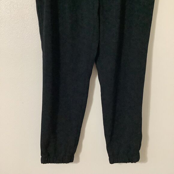 NWT Merona Black Minimalist Closet Staple Minimalism High Mid Rise Joggers M - Picture 3 of 7